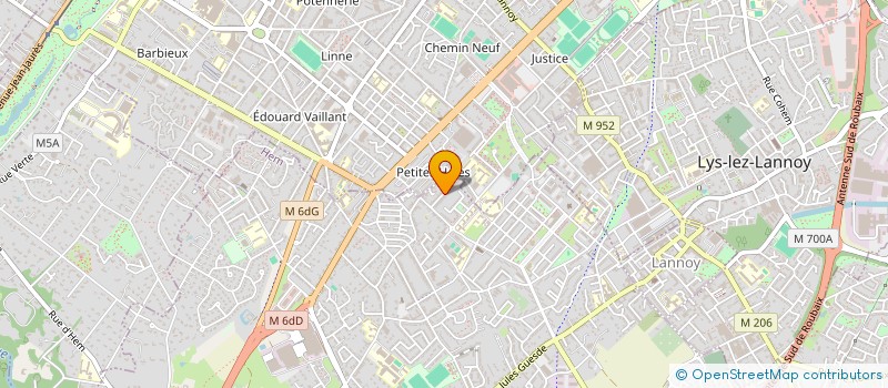 localisation de l'entreprise MADAME AUDREY DEBEVRE  HEM