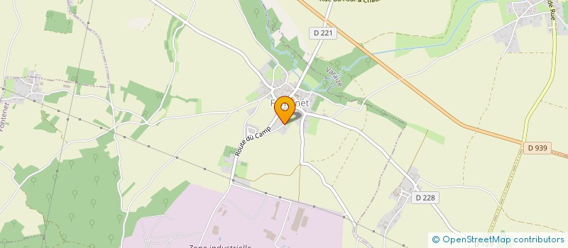 localisation de l'entreprise MADAME AUDREY DEBOUCQ  FONTENET