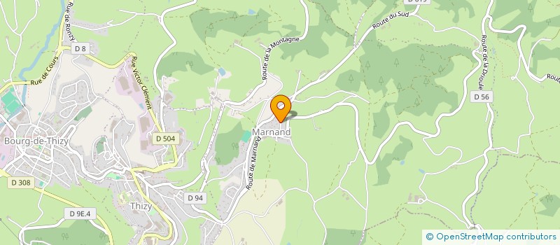 localisation de l'entreprise MADAME AUDREY DECHANDON  AMPLEPUIS