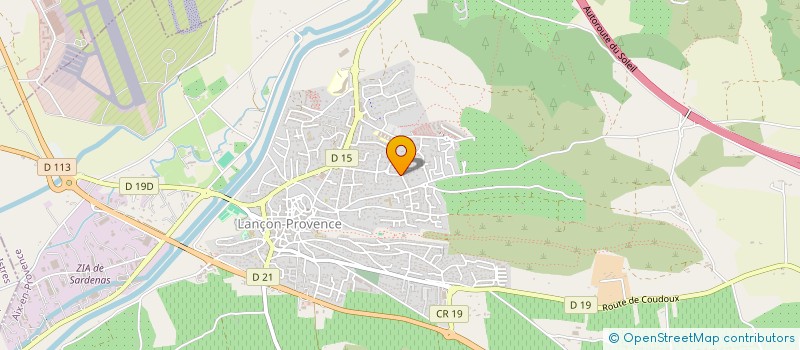 localisation de l'entreprise MADAME AUDREY DELAIRE  LANCON-PROVENCE