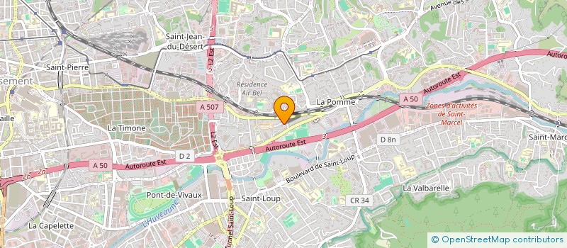 localisation de l'entreprise MADAME AUDREY DELBERT à MARSEILLE