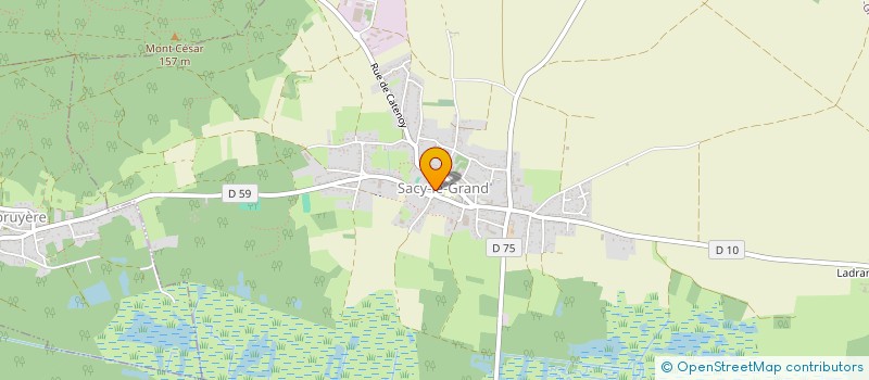 localisation de l'entreprise MADAME AUDREY DELIGNY  SACY-LE-GRAND