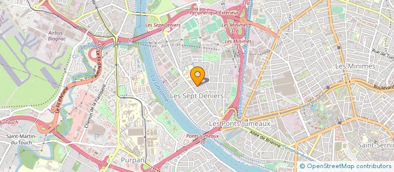 localisation de l'entreprise MADAME AUDREY DELMAS à TOULOUSE