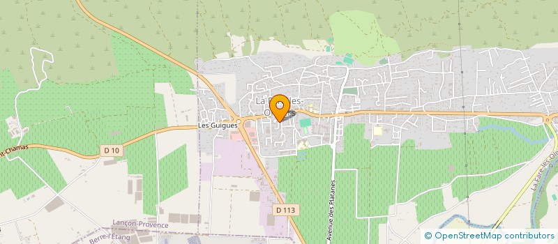 localisation de l'entreprise MADAME AUDREY DEMANGE  LA FARE-LES-OLIVIERS