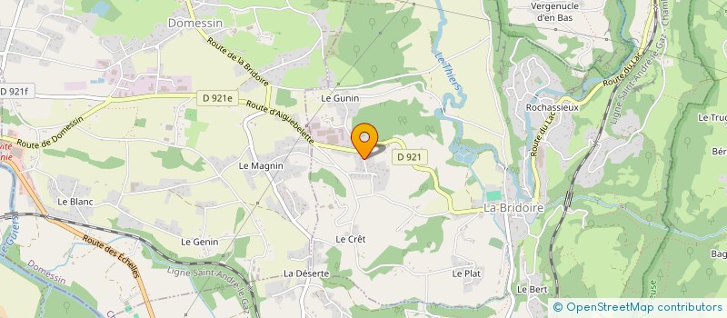 localisation de l'entreprise MADAME AUDREY DEMART  LA BRIDOIRE