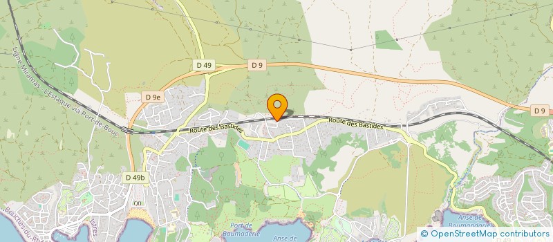 localisation de l'entreprise MADAME AUDREY DER BEDROSSIAN  MARTIGUES