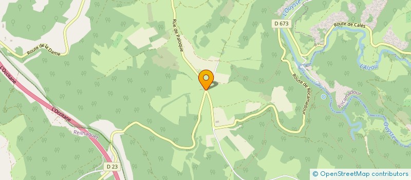 localisation de l'entreprise MADAME AUDREY DERVAL  LAMOTHE-FENELON