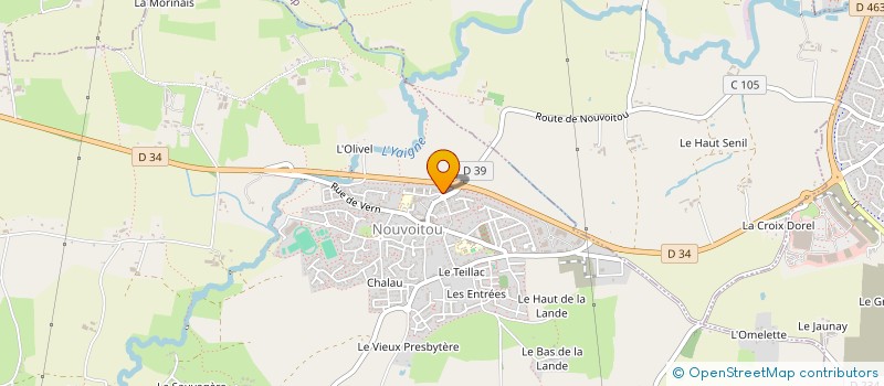localisation de l'entreprise MADAME AUDREY DESBORDES à NOUVOITOU