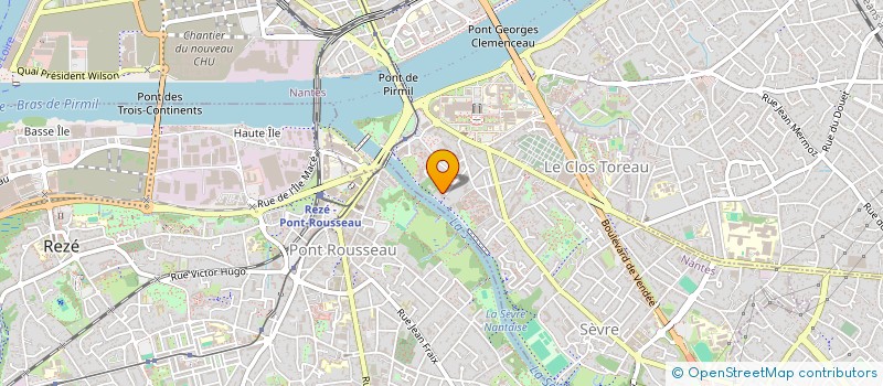 localisation de l'entreprise MADAME AUDREY DESFORGES  NANTES