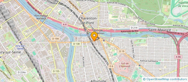 localisation de l'entreprise MADAME AUDREY DESSAUX  MAISONS-ALFORT