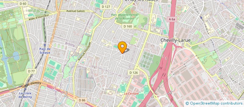 localisation de l'entreprise MADAME AUDREY DESSOUROUX  L'HAY-LES-ROSES