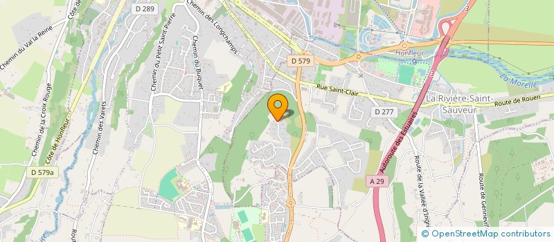 localisation de l'entreprise MADAME AUDREY DETAIN  LA RIVIERE-SAINT-SAUVEUR