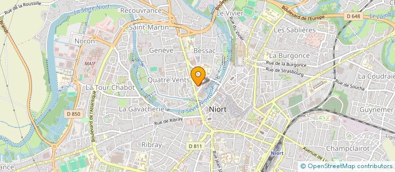 localisation de l'entreprise MADAME AUDREY DEVAUTOUR  BESSINES