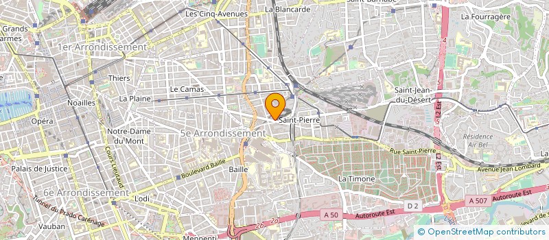 localisation de l'entreprise MADAME AUDREY DICOSTANZO à MARSEILLE