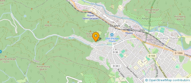 localisation de l'entreprise MADAME AUDREY DIJOUX à THANN