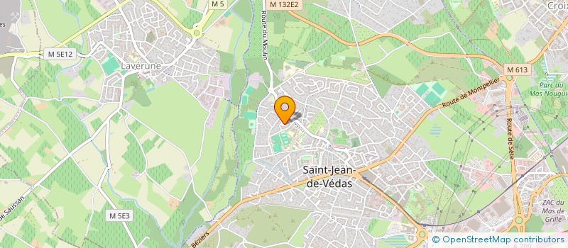 localisation de l'entreprise MADAME AUDREY DISSET à SAINT-JEAN-DE-VEDAS