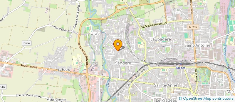 localisation de l'entreprise MADAME AUDREY DOMINE  TARBES