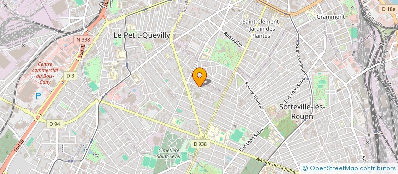 localisation de l'entreprise MADAME AUDREY DOSSAL à ROUEN