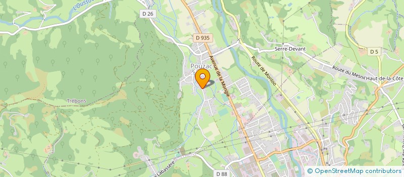 localisation de l'entreprise MADAME AUDREY DOUVILLE  LABASTIDE-D'ARMAGNAC