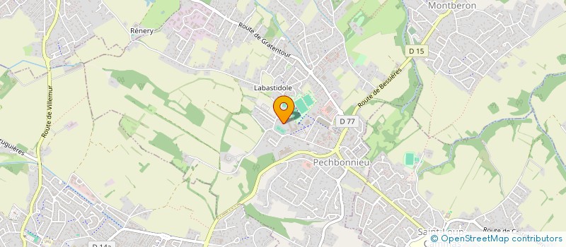 localisation de l'entreprise MADAME AUDREY DOUZIECH  PECHBONNIEU