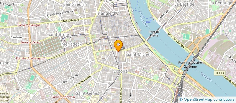 localisation de l'entreprise MADAME AUDREY DREYER  BORDEAUX