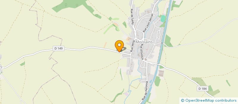 localisation de l'entreprise MADAME AUDREY DRIENCOURT  ALLAINES