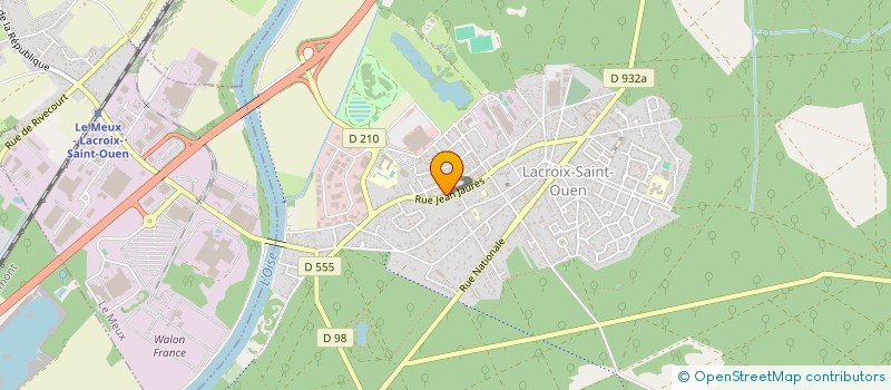 localisation de l'entreprise MADAME AUDREY DRU  THOUROTTE