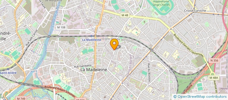 localisation de l'entreprise MADAME AUDREY DRUBAY à MARCQ-EN-BARŒUL