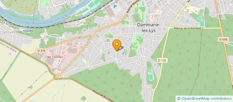 localisation de l'entreprise MADAME AUDREY DUBOIS à DAMMARIE-LES-LYS