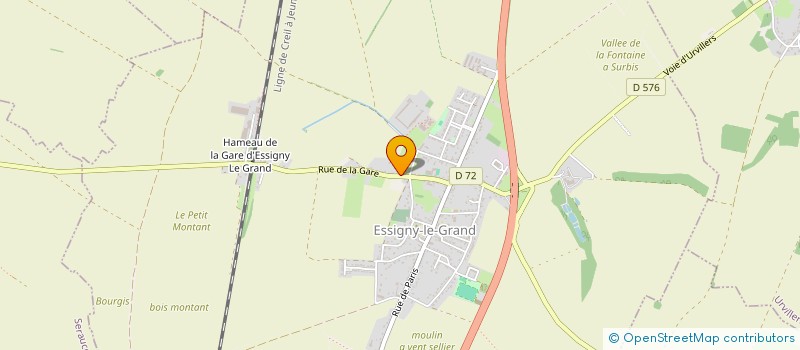 localisation de l'entreprise MADAME AUDREY DUBRULLE à ESSIGNY-LE-GRAND