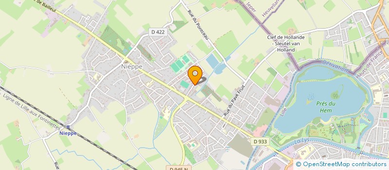 localisation de l'entreprise MADAME AUDREY DUC  NIEPPE