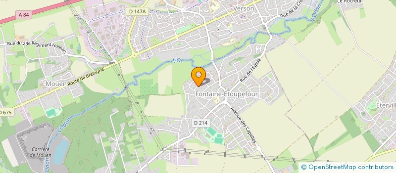 localisation de l'entreprise MADAME AUDREY DUIGOU  FONTAINE-ETOUPEFOUR