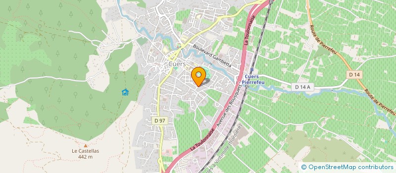 localisation de l'entreprise MADAME AUDREY DUMAIL  CUERS