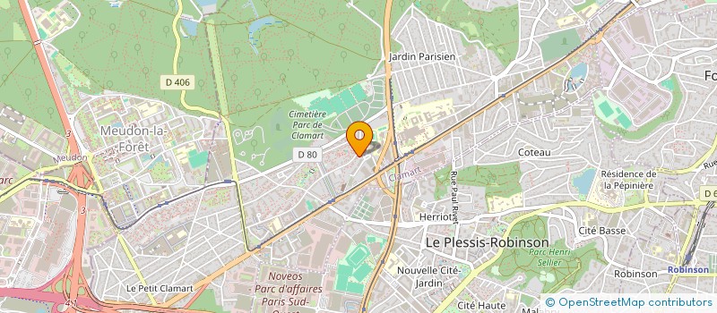 localisation de l'entreprise MADAME AUDREY DUMAS à CLAMART