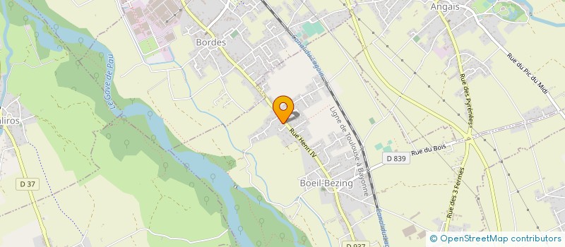 localisation de l'entreprise MADAME AUDREY DUPONT  BORDES