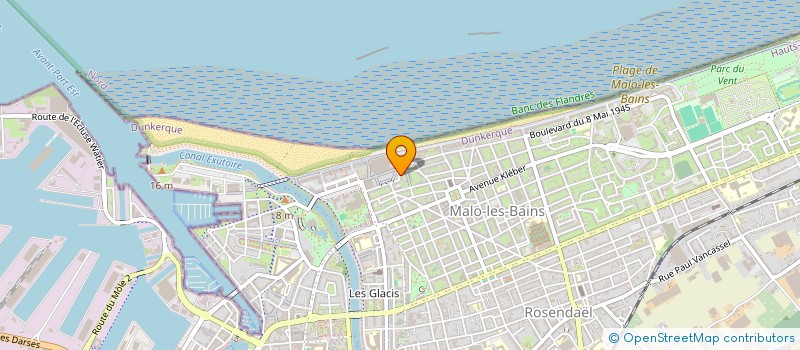 localisation de l'entreprise MADAME AUDREY DUQUESNE  DUNKERQUE