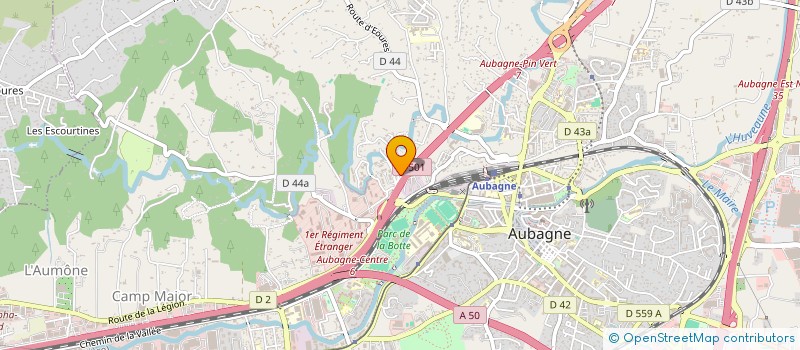 localisation de l'entreprise MADAME AUDREY DURNAIAN à AUBAGNE
