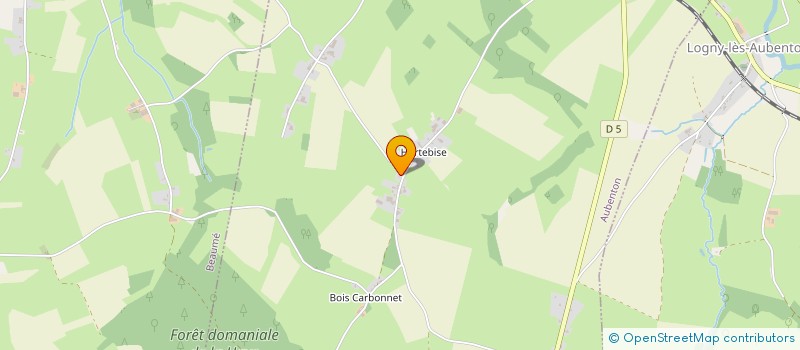 localisation de l'entreprise MADAME AUDREY DUROT  AUBENTON