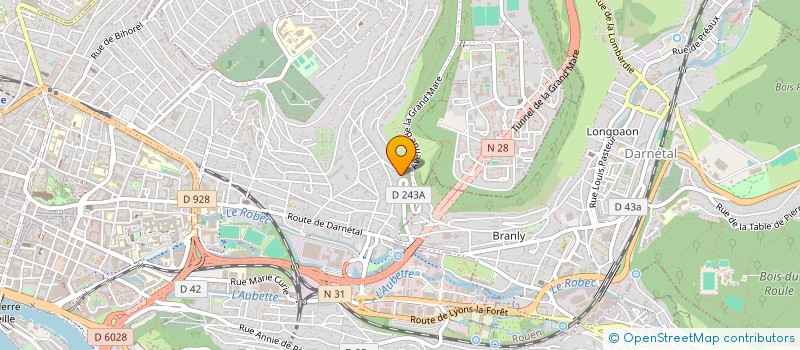 localisation de l'entreprise MADAME AUDREY DUTHEIL à ROUEN