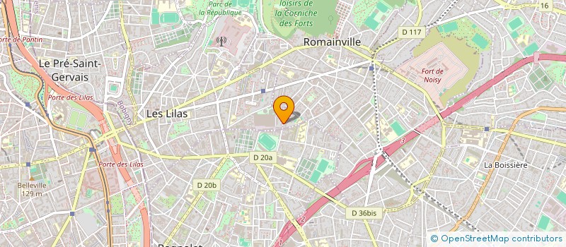localisation de l'entreprise MADAME AUDREY DUVERT à ROMAINVILLE