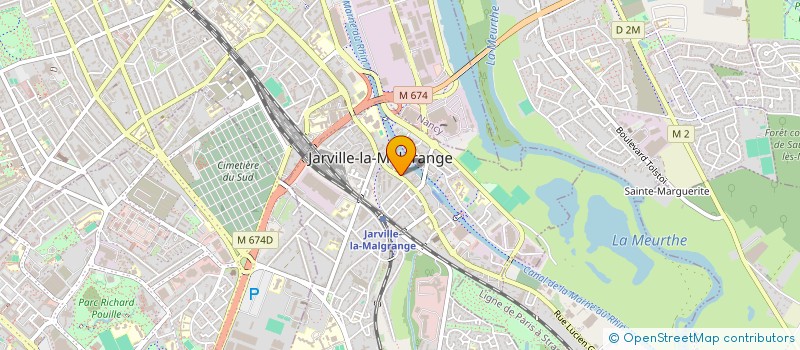 localisation de l'entreprise MADAME AUDREY EDET  JARVILLE-LA-MALGRANGE