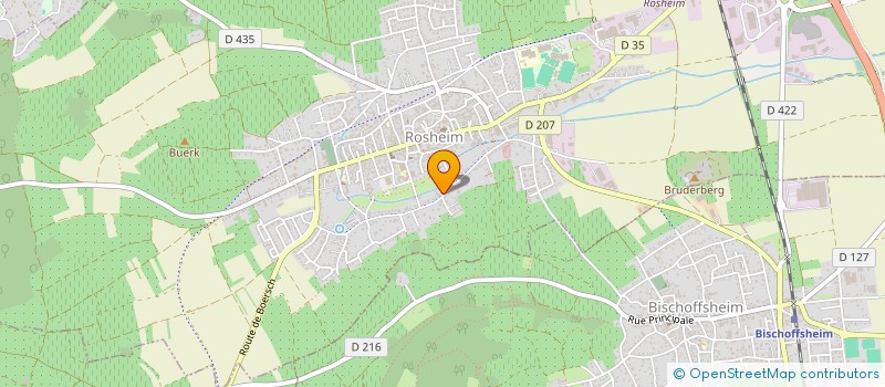 localisation de l'entreprise MADAME AUDREY EHRESMANN  ROSHEIM