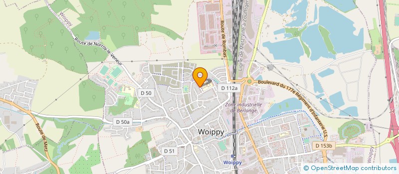 localisation de l'entreprise MADAME AUDREY EITEL  WOIPPY