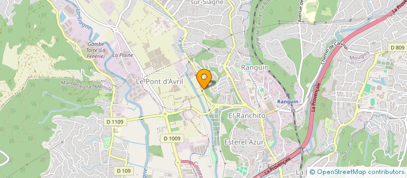 localisation de l'entreprise MADAME AUDREY ELBAZ  CANNES