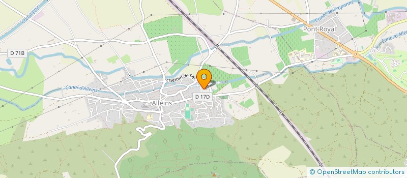 localisation de l'entreprise MADAME AUDREY EMANUEL  ALLEINS