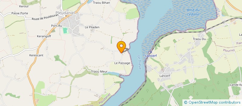 localisation de l'entreprise MADAME AUDREY ESCANDE  PLEUDANIEL