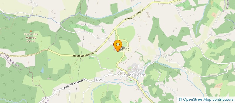 localisation de l'entreprise MADAME AUDREY ESCOT  LUCQ-DE-BEARN