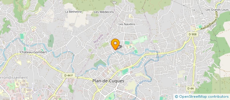 localisation de l'entreprise MADAME AUDREY ESMENJAUD  PLAN-DE-CUQUES