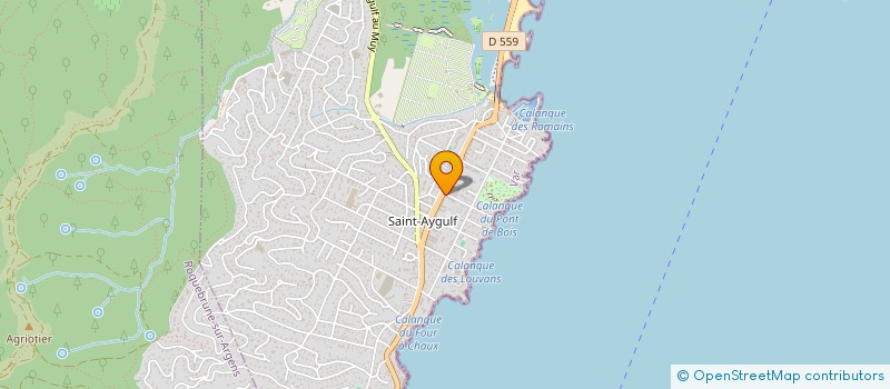 localisation de l'entreprise MADAME AUDREY EUGENE  FREJUS