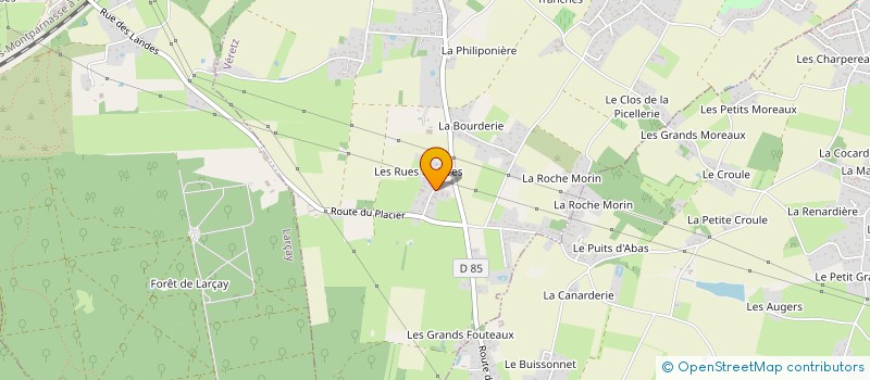 localisation de l'entreprise MADAME AUDREY EVRARD  VERETZ